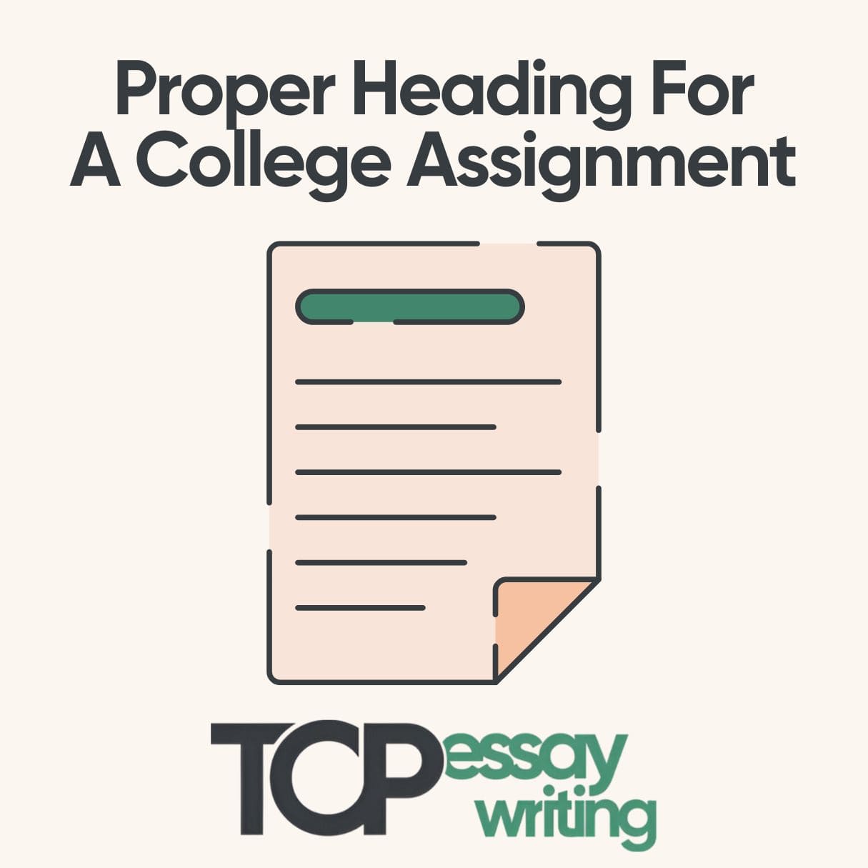 College Assignment Heading: Formatting Tips for a Great Header